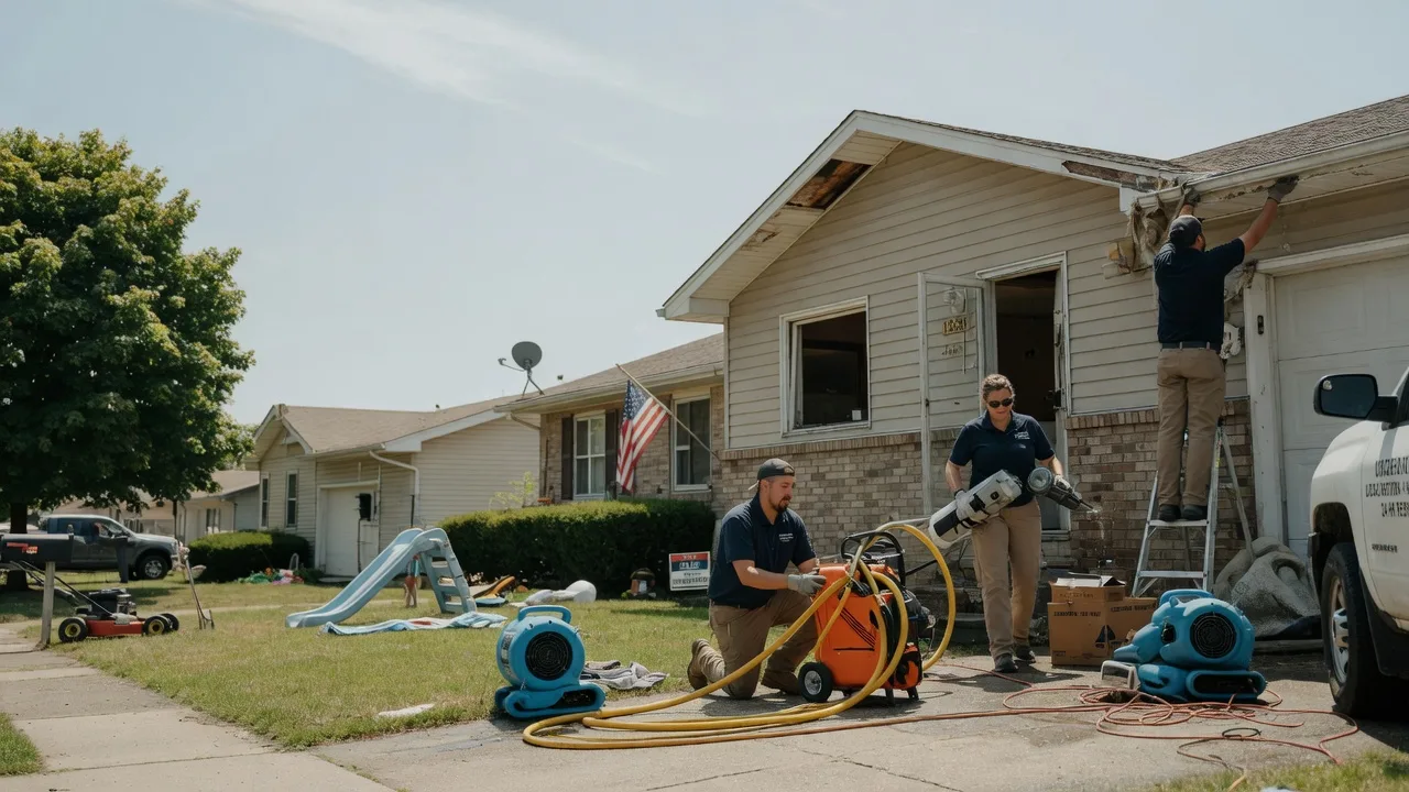 Water Damage Restoration in Continental, OH near me